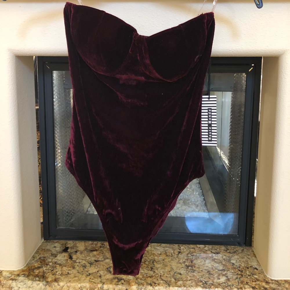 Haute monde body suit
